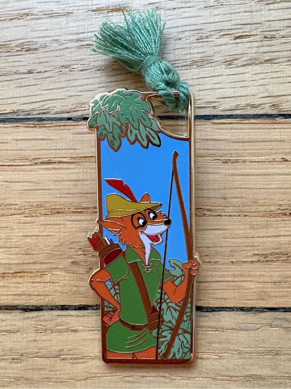 Disney Tassel Bookmark Blind Box Enamel Pin BoxLunch Exclusive Robin Hood